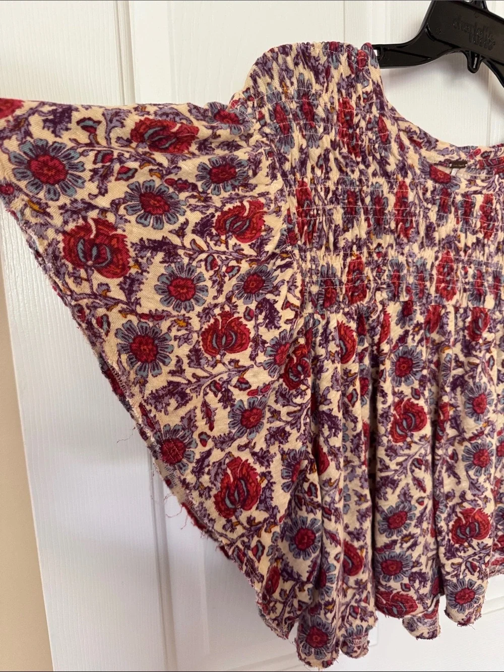 Free People smocked yoke